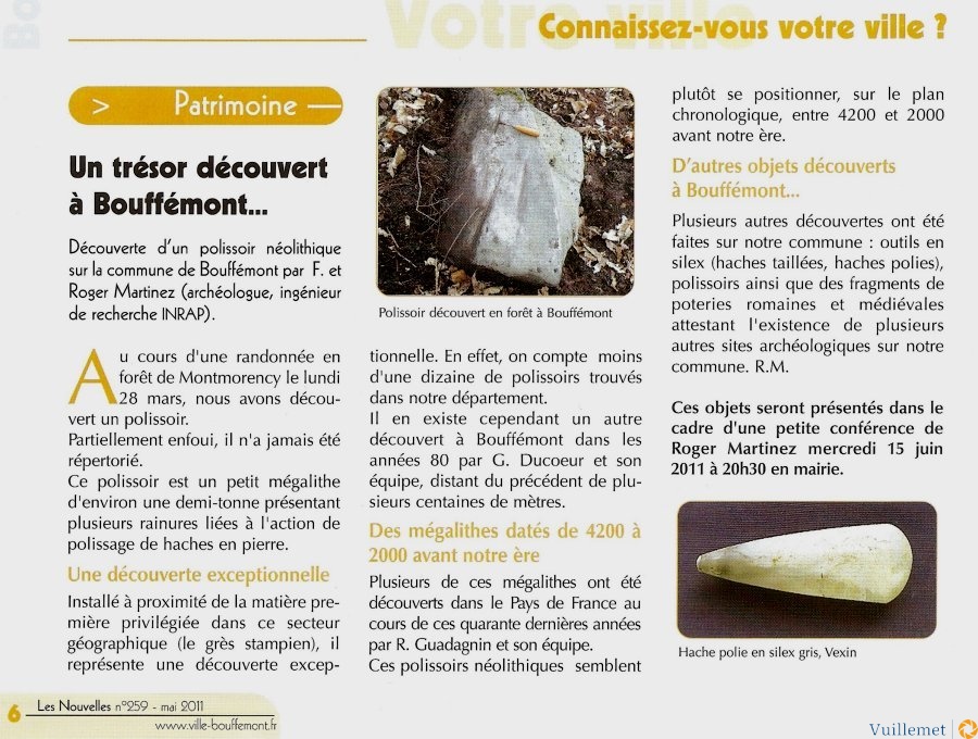 rencontre bouffemont
