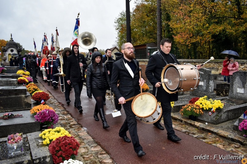 cérémonie du 11 novembre 2018  Domont - Moisselles - Attainville - 