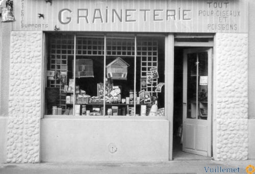 La graineterie Laurendeau rue de Paris 1960 fermée en 1979