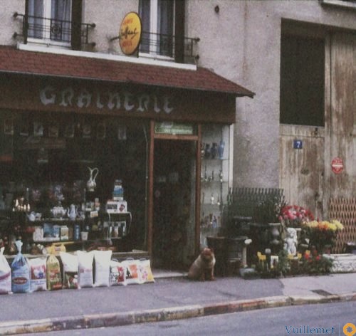 La graineterie Laurendeau rue de Paris 1970.
