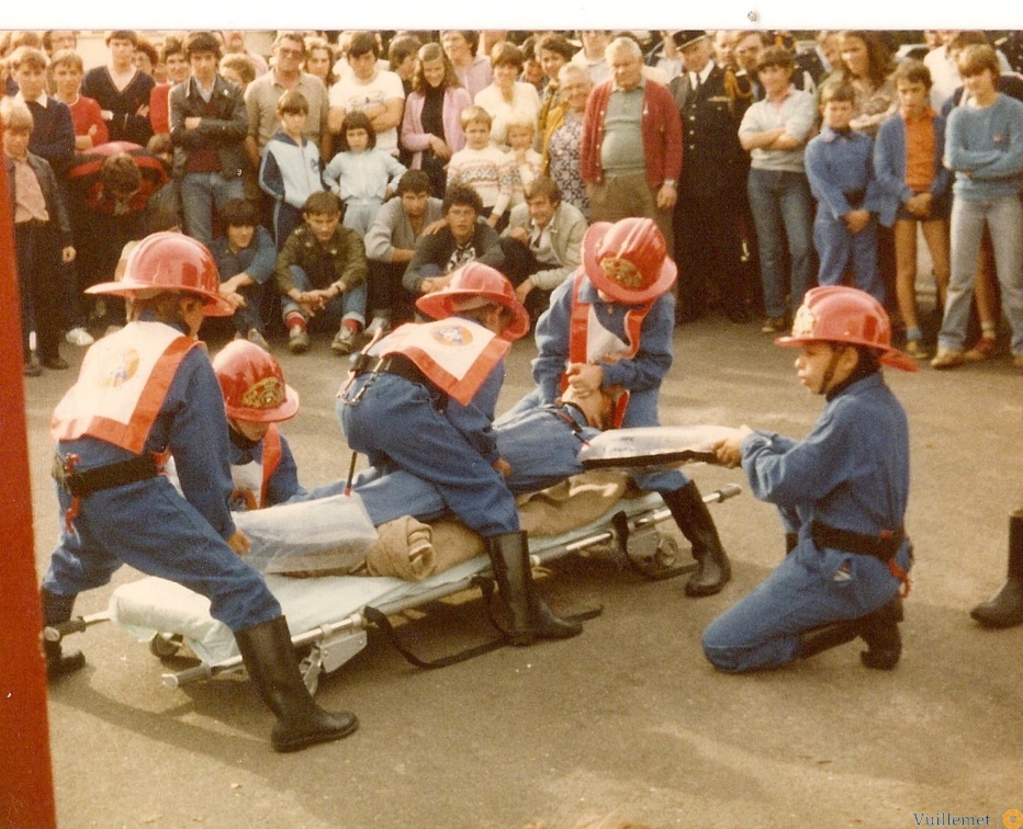 cadet à Pontoise en manoeuvre