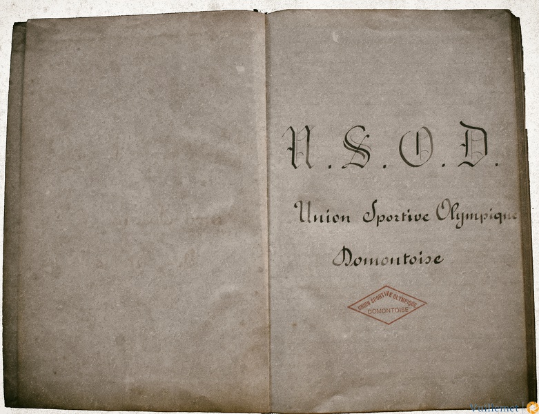 Le 6 Décembre 1943 première Réunion de U.S.O.D ( Union Sportive Olympique Domontoise ) qui regroupe à l'époque quatre Sections - Cycliste , Football , Athlétisme , et Tennis SUITE1.jpg