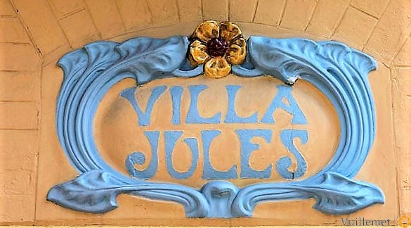 la " Villa Jules " détail du nom
Jules.jpg
