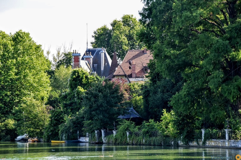 vue sur le château Ecossais 