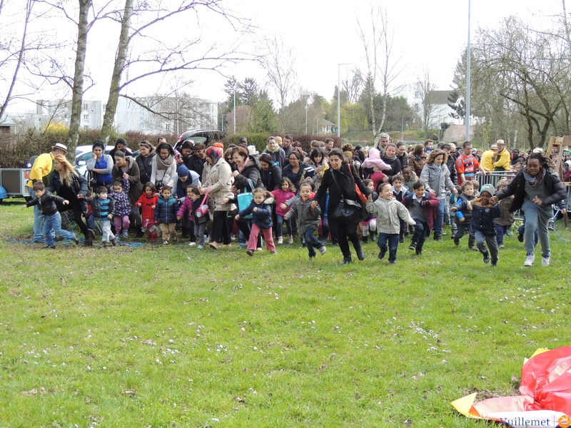 Parc des Coquelicots la chasse aux oeufs