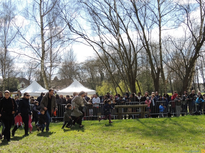 Parc des Coquelicots la chasse aux oeufs