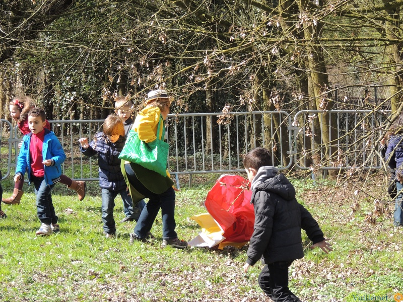 Parc des Coquelicots la chasse aux oeufs