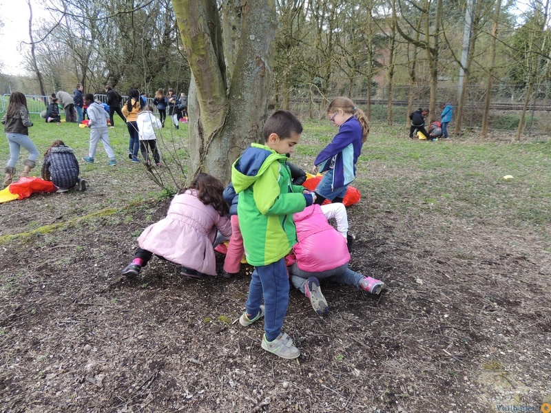 Parc des Coquelicots la chasse aux oeufs