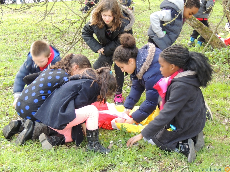 Parc des Coquelicots la chasse aux oeufs