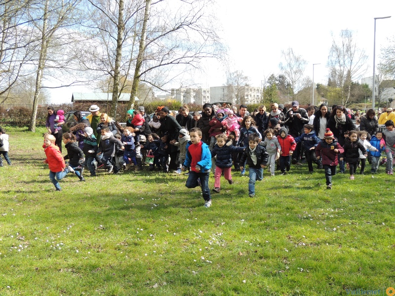 Parc des Coquelicots la chasse aux oeufs