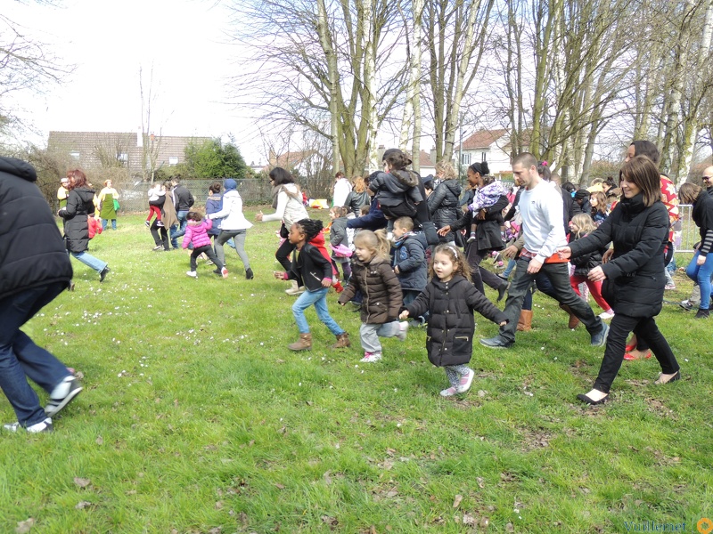 Parc des Coquelicots la chasse aux oeufs