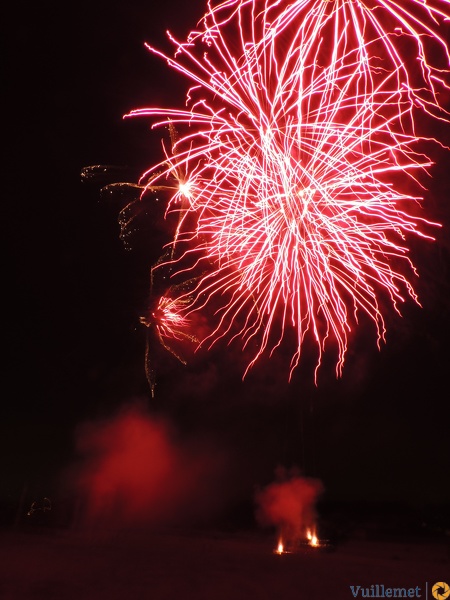 Préparation du feu d'artifice de Domont 2013 stade des Fauvettes