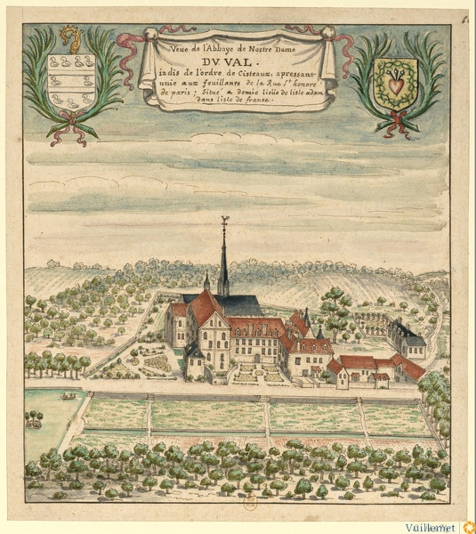 Abbaye du Val - L_abbaye_Notre-Dame_du_Val_au_debut_du_XVIIIe_siecle.jpg L_abbaye_Notre-Dame_du_Val_au_debut_du_XVIIIe_siecle.jpg