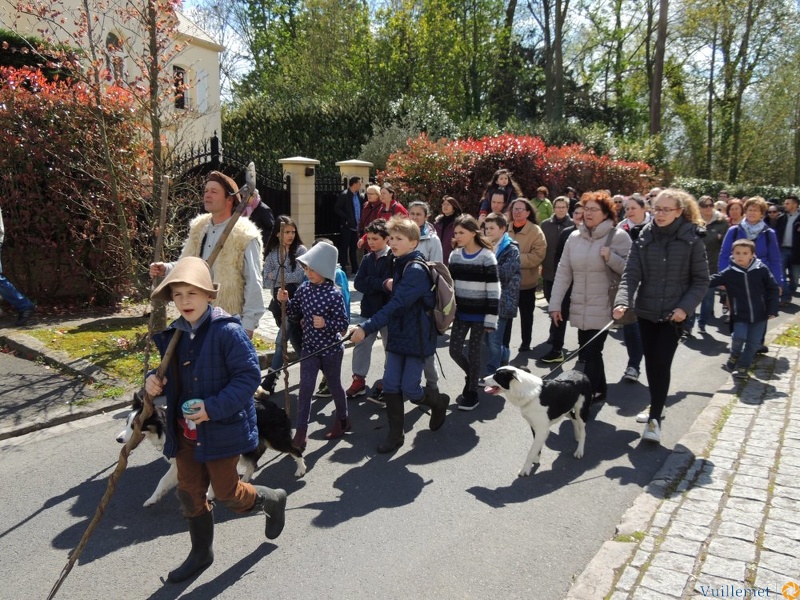 Transhumance ville de Saint Prix