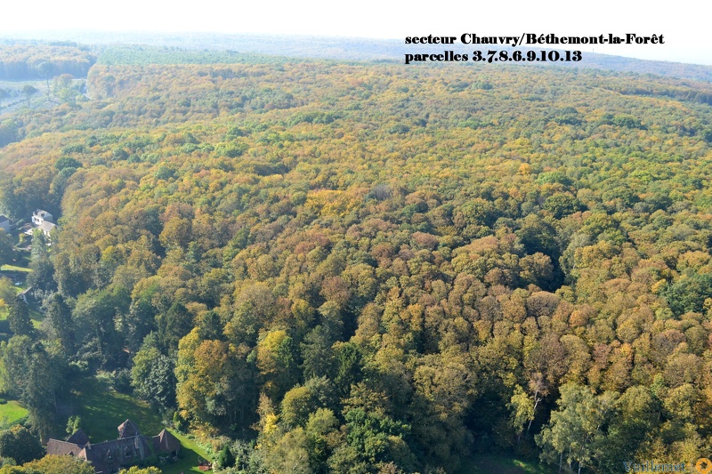 Domont et sa région vue du ciel 