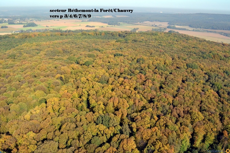 Domont et sa région vue du ciel 