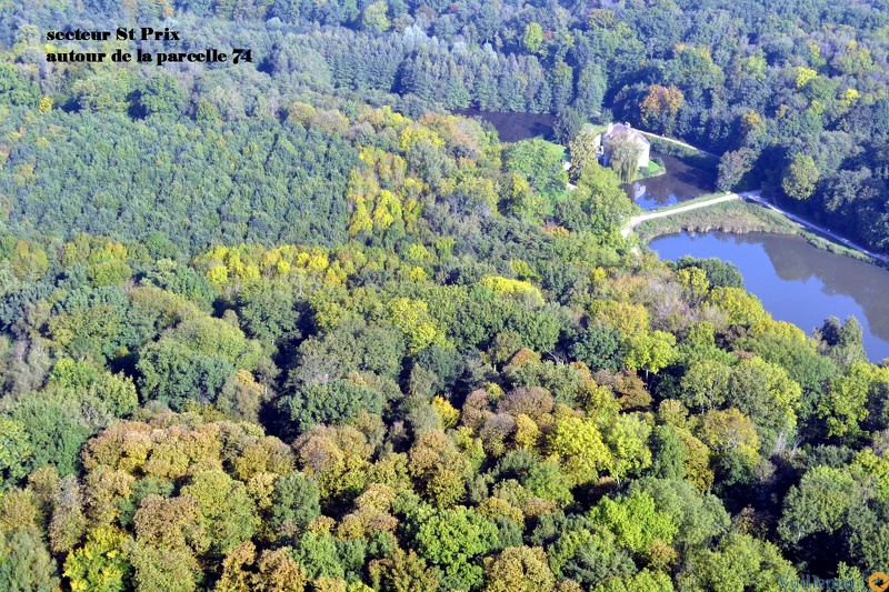 Domont et sa région vue du ciel 