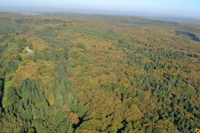 Domont et sa région vue du ciel 