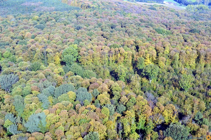 Domont et sa région vue du ciel 