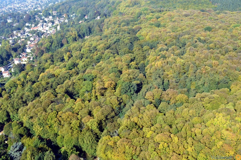 Domont et sa région vue du ciel 