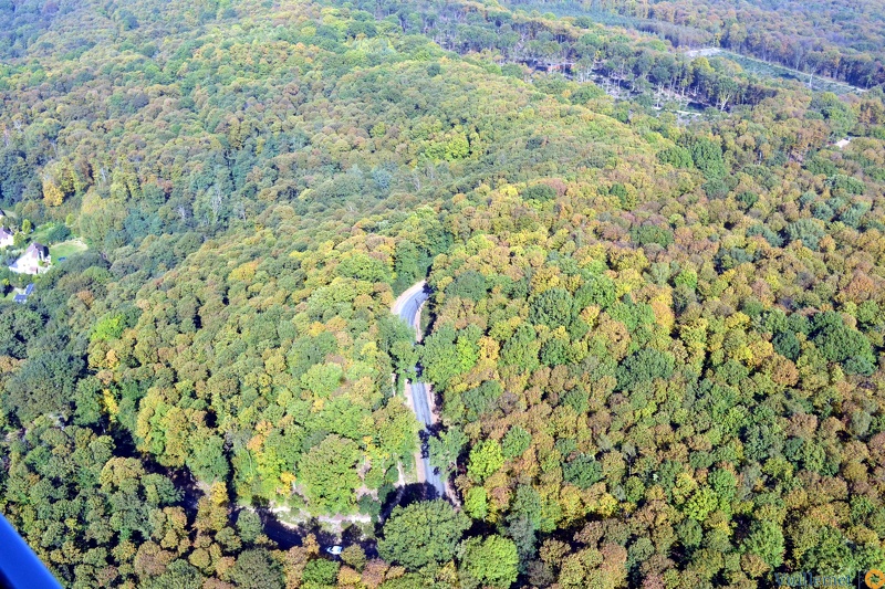 Domont et sa région vue du ciel 