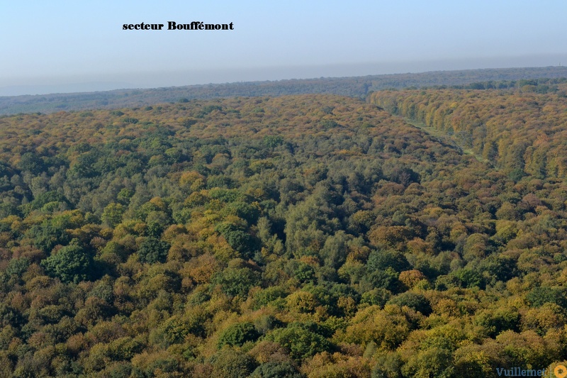 Domont et sa région vue du ciel 