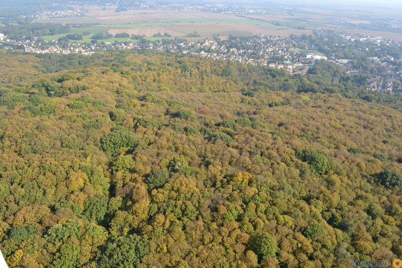 Domont et sa région vue du ciel 