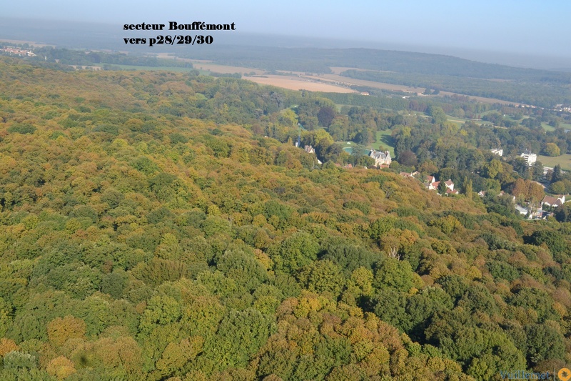 Domont et sa région vue du ciel 