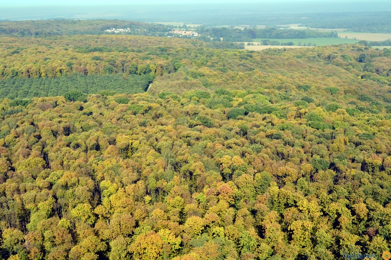 Domont et sa région vue du ciel 