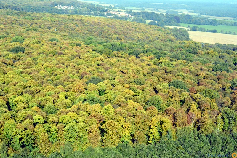 Domont et sa région vue du ciel 