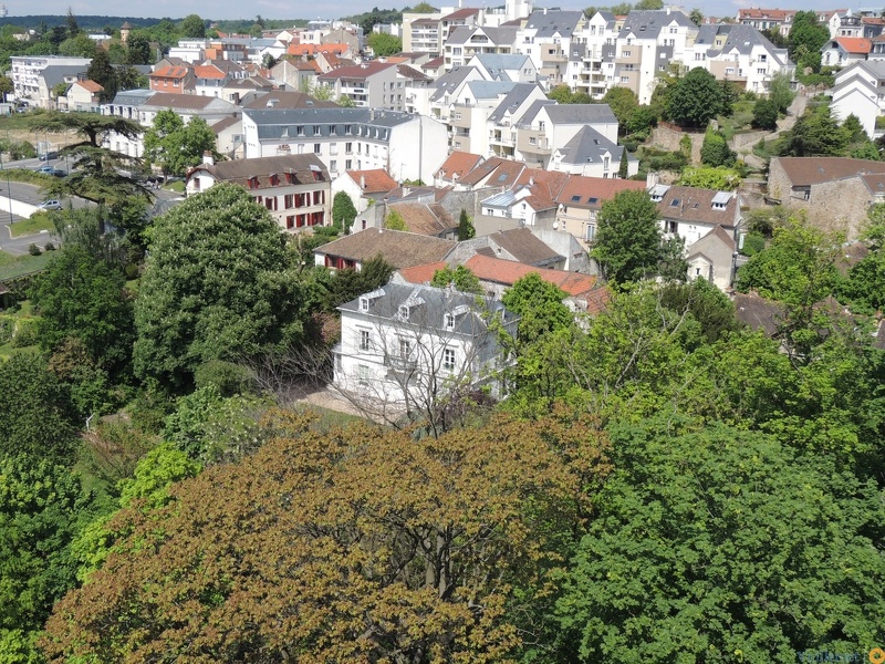 VUE DE LA COLLÉGIALE SAINT-MARTIN DE MONTMORENCY