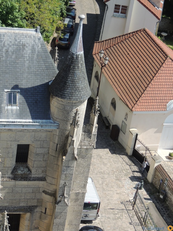 VUE DE LA COLLÉGIALE SAINT-MARTIN DE MONTMORENCY