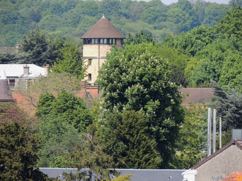 VUE DE LA COLLÉGIALE SAINT-MARTIN DE MONTMORENCY