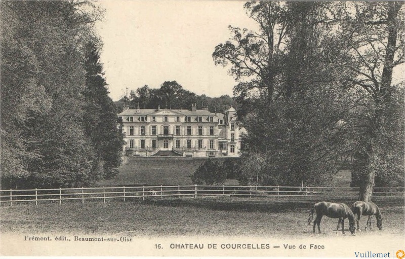 Château de Courcelles (Val d'Oise Presle )