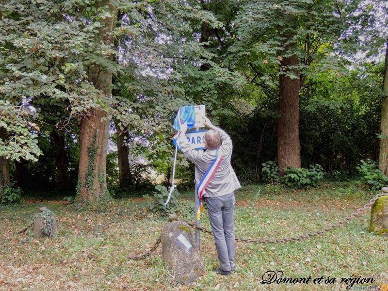 Inauguration " Grande allée du Duc de Massa "