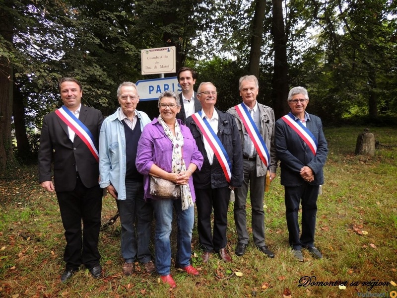 Inauguration " Grande allée du Duc de Massa "