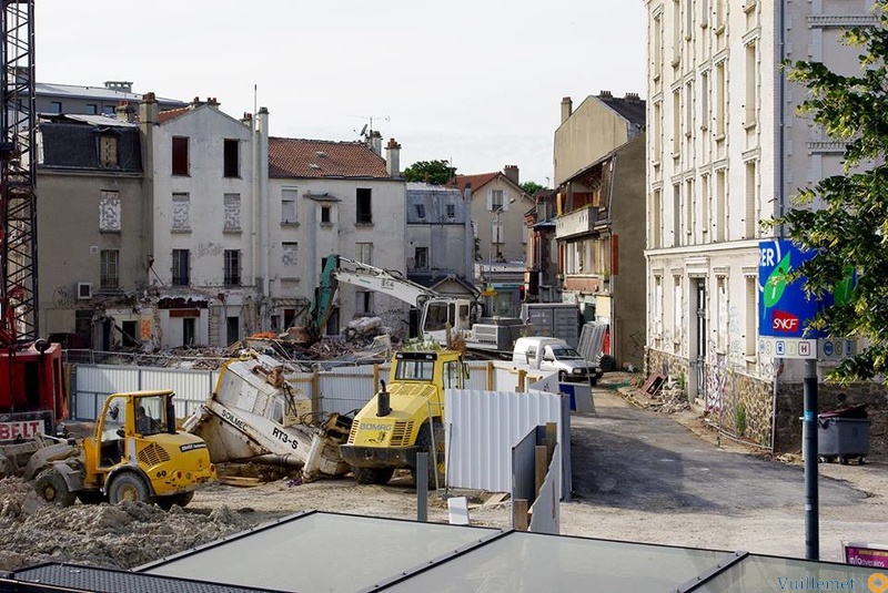 Mutation d'un  quartier "gare d'Ermont Eaubonne "